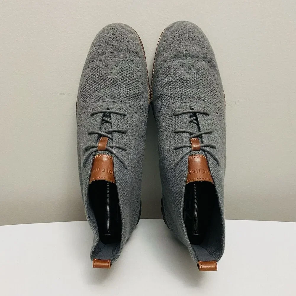 Cole Haan ZEROGRAND Stitchlite Wingtip Oxford Men's Casual Shoes C29426 Gray 13M - Picture 6 of 10